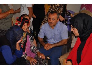AK Parti heyetinden Ovacık’taki acılı ailelere taziye ziyareti