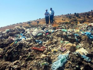 Kilis’teki Afrin çöplüğü temizleniyor