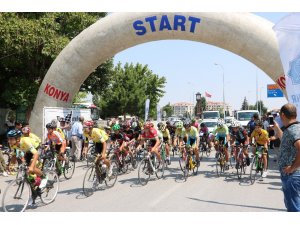 Beyşehir’de bisiklet yarışı