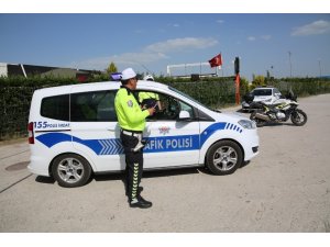 Polisten motosiklet uygulaması