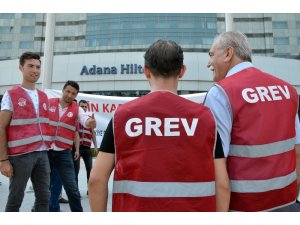 Adana’da otel işçilerinin grevi sona erdi