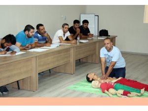 Mardin’de Dicle Elektrik çalışanlarına sertifikalı ilk yardım eğitimi