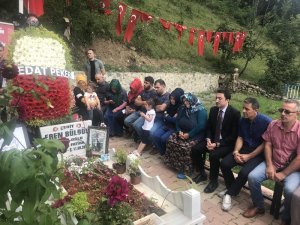 Eren Bülbül ölümünün 2. yıldönümünde mezarı başında dualarla anıldı