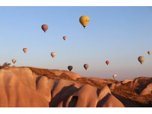 Kapadokya’da balon turları iptal oldu