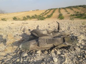 İdlib’te rejime ait bir Rus uçağı düşürüldü