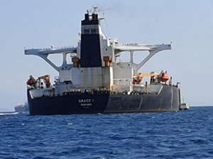 ABD, İran'a ait petrol tankeri 'GRACE 1'e el konulmasını istedi!