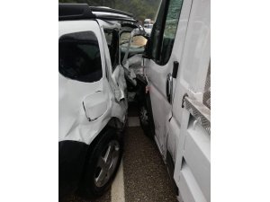 Yenice’de trafik kazası :  1 yaralı