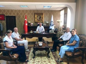 DATÜB Heyeti, Erzincan Binali Yıldırım Üniversitesi Rektörü’nü ziyaret etti