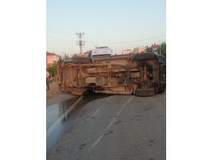 Kahramanmaraş’ta askeri araç devrildi: 2 yaralı
