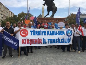 Türkiye Kamu-Sen Kırşehir Şube Başkanı Türk: