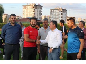 Hacılar Belediye Başkanı Bilal Özdoğan stadyum için müjdeyi verdi