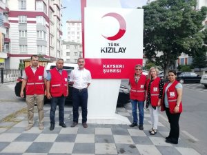 Türk Kızılay Kayseri Şubesi kurban bağışında yine 1’inci oldu