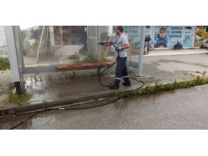 Düzce Belediyesinden kapsamlı temizlik çalışması