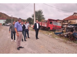 Başkan Kavaklıgil, Tosya’da Metal Sanayi Sitesini ziyaret etti