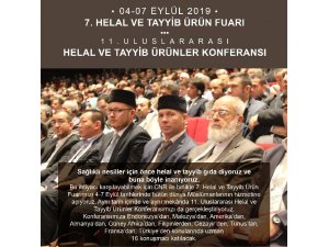 Uluslararası Helal ve Tayyib Konferansı’na sayılı günler kaldı
