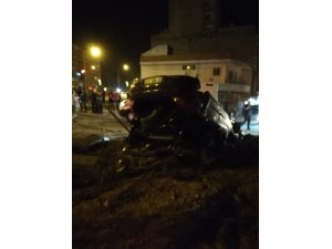Mardin’de trafik kazası: 2 yaralı