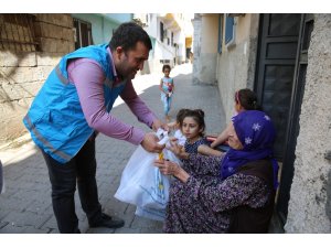 Haliliye’de ihtiyaç sahibi ailelere gıda yardımı