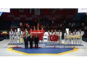 Türkiye Taekwando Milli Takımı dünya üçüncüsü