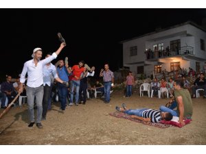 Tokat’ta, düğünde ’kartal’ oyunu geleneği
