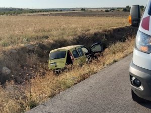 Karaman’da trafik kazası: 1 yaralı