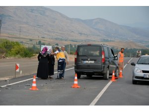 Sivas’ta trafik kazası: 9 yaralı