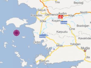 Ege Denizi'nde korkutan art arda depremler ! İzmir'de de hissedildi