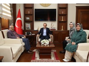 Trabzon Valisi Ustaoğlu’ndan Vali Cüneyt Epcim’e ziyaret