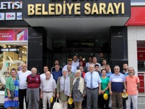 Trabzonlu gazetecilerden Başkan Pekmezci’ye ziyaret