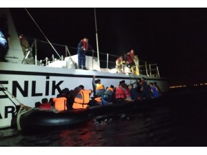 Edirne açıklarında 31 düzensiz göçmen yakalandı