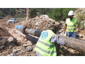 Tarsus’ta isale hattı yenilendi, 20 mahallenin su sorunu çözüldü