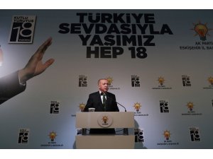 Recep Tayyip Erdoğan partililerle buluştu