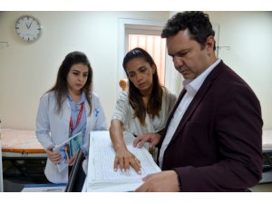 Dr. Uğur Bilge, Kırka’daki sağlık kuruluşlarını ziyaret etti
