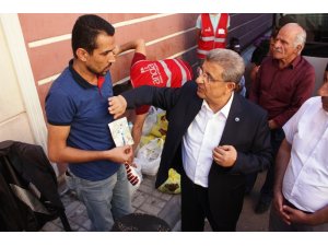TBB Yönetim Kurulu Üyesi Elibol’dan HDP önünde eylem yapan ailelere destek ziyareti