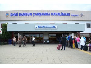 Samsun Uluslararası Havalimanından 142 bin 449 yolcu hizmet aldı