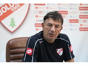Boluspor Teknik Direktörü Giray Bulak: