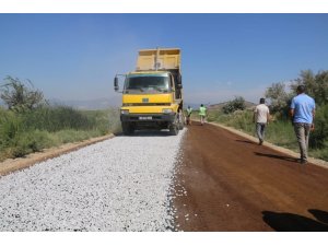 Büyükşehir Söke’de asfaltlama çalışmalarını sürdürüyor