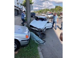 Fatsa’da zincirleme trafik kazası: 2 yaralı