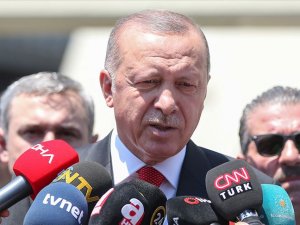 Erdoğan'dan Diyarbakır saldırısı açıklaması: Mücadelemizi yılmadan devam etireceğiz