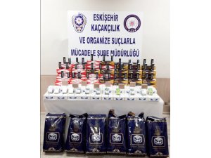 Eskişehir polisinden kaçak tütün operasyonu