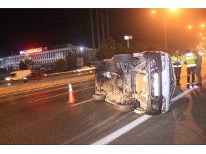 TEM Otoyolunda trafik kazası: 4 yaralı