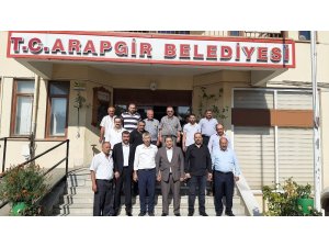 MHP’li Fendoğlu ve İl Başkanı Avşar Arapgir ilçesinde