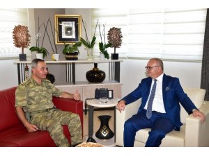 Albay Dere’den Başkan Ergün’e veda ziyareti