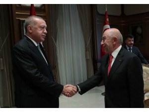 Cumhurbaşkanı Erdoğan, TFF Yönetim Kurulunu kabul etti