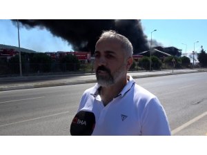 Tuzla’daki yangında vatandaş panik anlarını anlattı