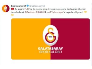Galatasaray’dan Beşiktaş, Başakşehir ve Trabzonspor’a destek