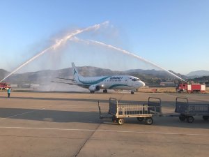 Gazipaşa Alanya Havalimanı’na ilk İran uçağı indi