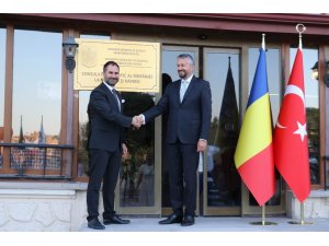 Romanya Fahri Konsolosu Mehmet Dinler görevine başladı
