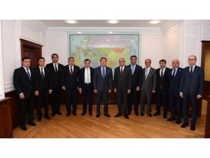 DATÜB, Kazakistan Başbakanı ile bir araya geldi