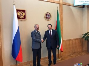 TDBB Başkanı Altay Tataristan Başbakanını ziyaret etti