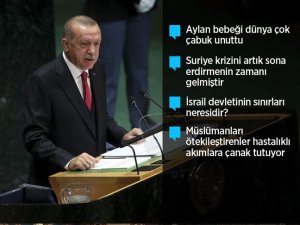 Erdoğan, BM Genel Kurulu'nda konuştu: Dünya 5'ten büyüktür